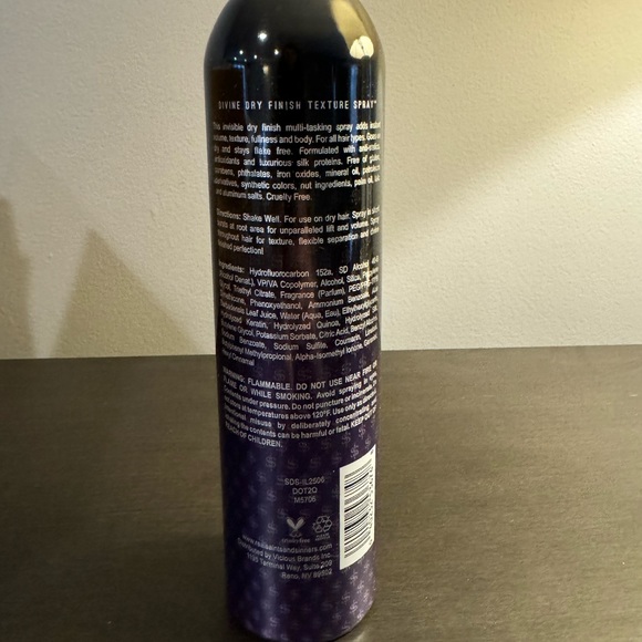 Saints & Sinners Divine Dry Finish Texture Spray 180 g 6.5 fl oz Full Size NEW - Picture 2 of 2